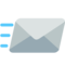 Incoming Envelope emoji on Mozilla